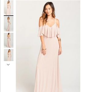 Show Me Your MuMu Renee Ruffle Maxi Dress